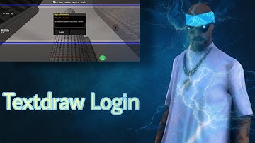 Textdraw Login With System | مع طريقة تركيب خطو بخطو