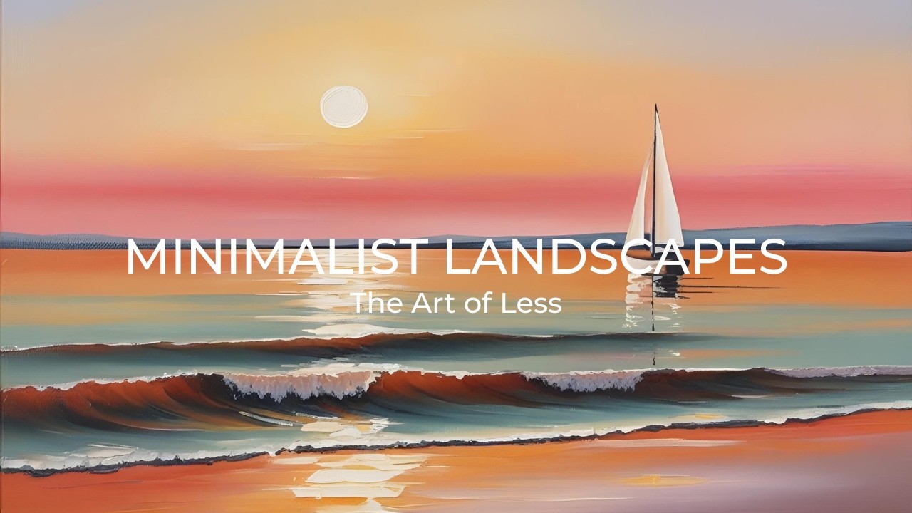 50 Seconds of Calm: Minimalist Landscape Art