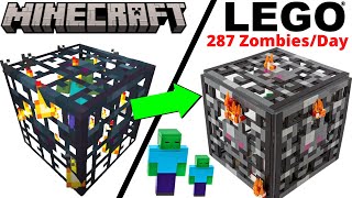 LEAKED Minecraft SECRET? LEGO Spawner 100% Works!