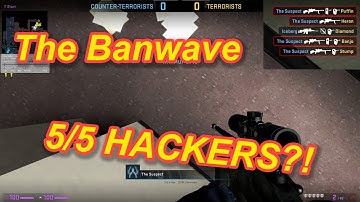 CSGO Overwatch Series - The Banwave! #001
