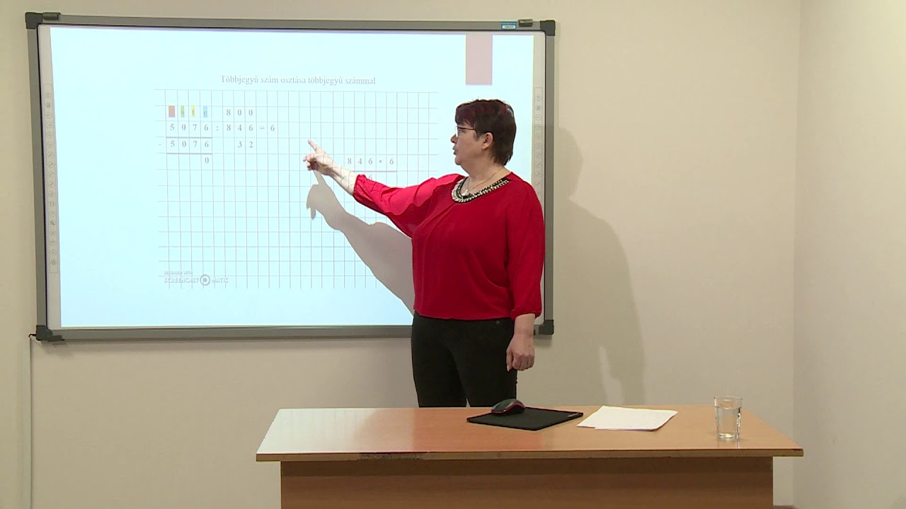 Többjegyű szám osztása többjegyű számmal