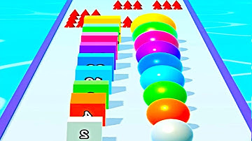 Jelly Run 2048 VS Ball Run 2048 Infinity - All Levels Gameplay Android iOS Ep 3