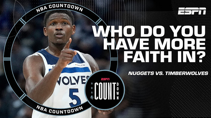 Kendrick Perkins has FAITH in the Timberwolves! 🗣️ How will Jamal Murray perform? 🤔 | NBA Countdown