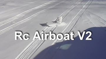Rc Airboat V2