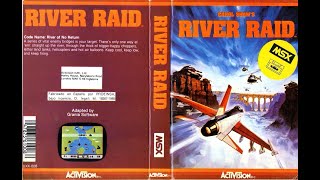 Msx - River Raid (Bomber) Real Hardware