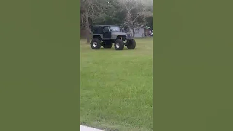 One ton & sbf swapped yj on 42s first drive