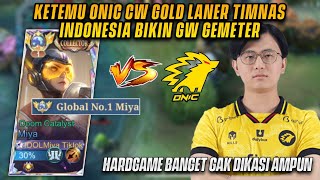 KETEMU GOLDLANER TIMNAS INDONESIA ONIC CW TOP GLOBAL BEATRIK! | TOP GLOBAL 1 MIYA - MLBB