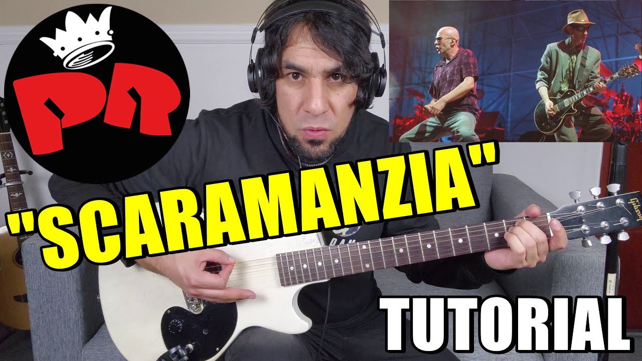 Como tocar "Scaramanzia" LOS REDONDOS Tutorial Guitarra Acordes Rasgueo y SOLO de Skay