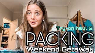 Packing For A Weekend Beach Getaway - Try-On Haul Of My Fav Outfits & Bikinis