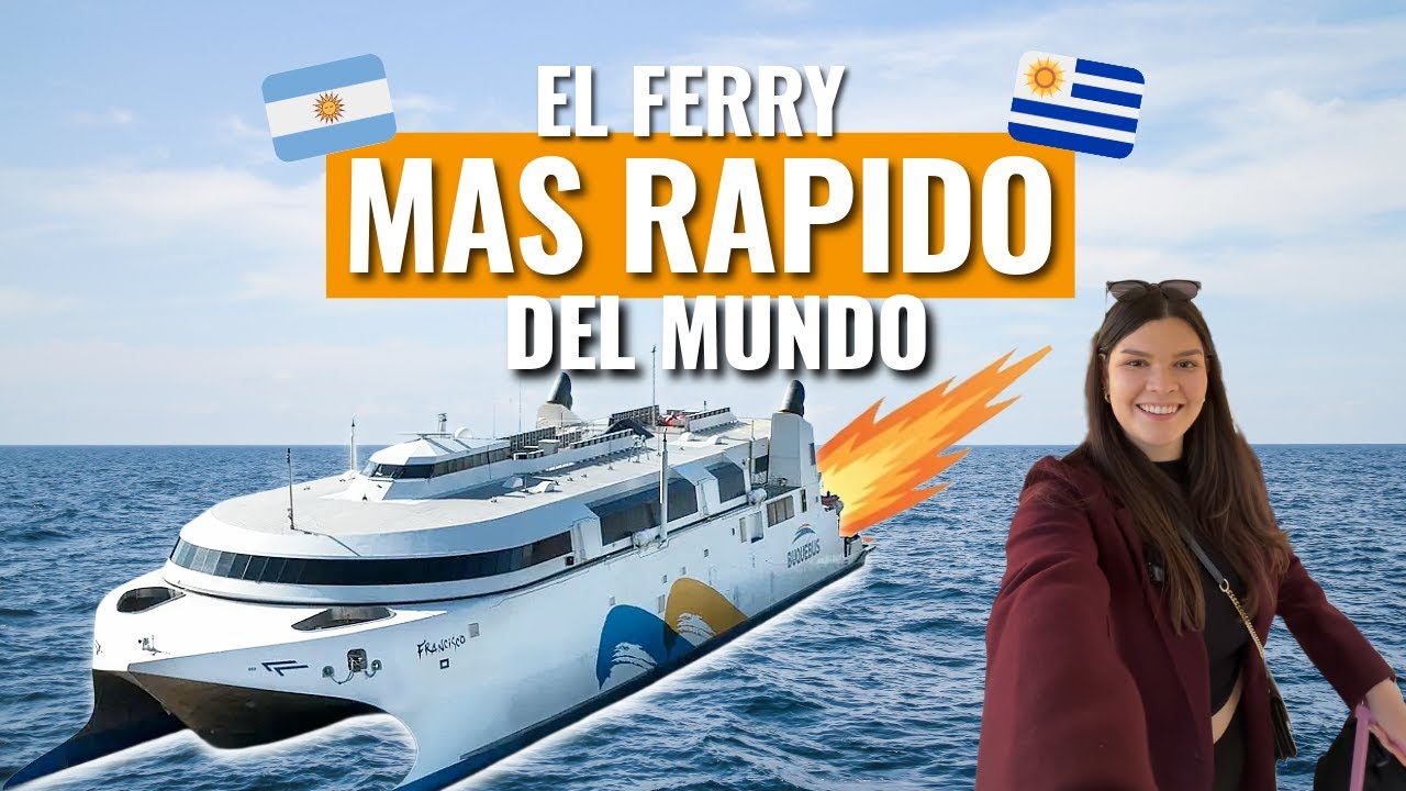 De Buenos Aires a Montevideo 🇺🇾 con BUQUEBUS 🚢