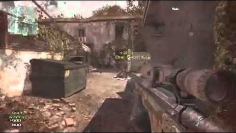 My first MW3 Killfeed