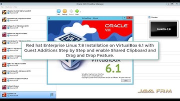 Red hat Enterprise Linux 7.8 Installation on VirtualBox 6.1 with Guest Additions Step by Step