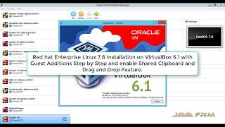 Red Hat Enterprise Linux 78 Installation On Virtualbox 61 With Guest Additions Step By Step