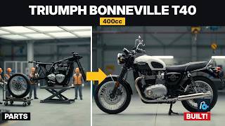 The Cheapest Bonneville EVER? Building the New Triumph Bonneville T40 400cc