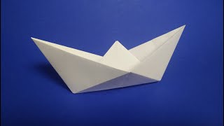 Easy Boat from childhood. How to make a paper Boat.