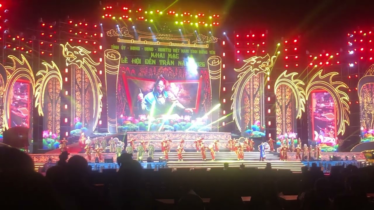 Lễ Khai Mạc Hội Đền Trần  Hưng Hà Hưng Yên 1/3/2026( lịch sử Triều Trần)