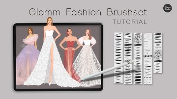 (Main Tutorial) Glomm Fashion Brushset for Procreate