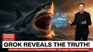 Scientists Asked Grok AI If Megalodon Still Exist - The Answer Shocked Everyone
