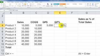You are most likely using excel to calculate numbers - e.g. total
sales for a period of time or range products sold. in order perform
this cal...