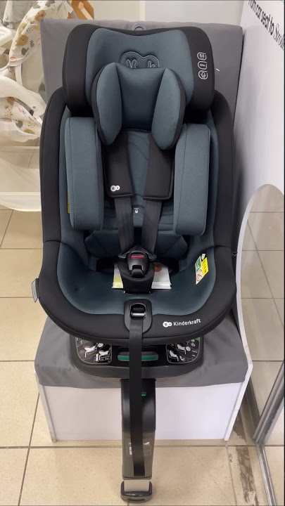 Siège auto Kinderkraft i-Guard Pro - i-Size - rotatif à 360º avec isoFix -  Cool Grey