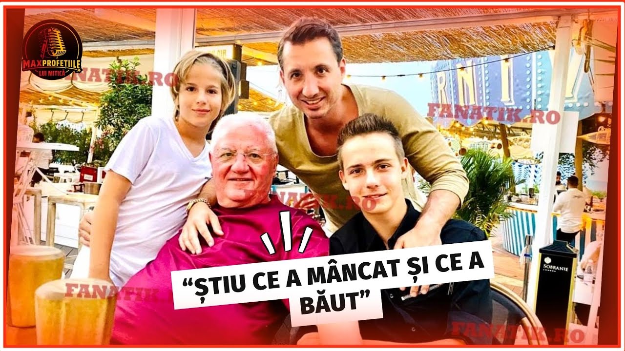 Cum ISI SPIONEAZA Mitica Dragomir nepotii prin CLUBURI