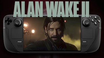 Alan Wake 2 on Steam Deck | Eclipse Mod | Lossless Scaling Test