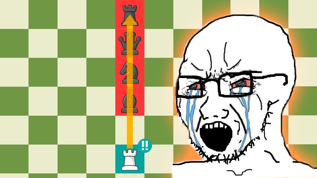 When THE ROOOK DESTROYS EVERY PIECE!