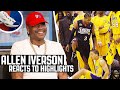 Allen Iverson Reacts To Allen Iverson Highlights! | The Reel