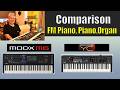 【MODX M6 , YC61】FMエレピ、ピアノ、オルガン比較❗🎹✨♪／解説、演奏付 [Comparison Talk & Demo]