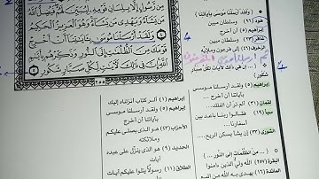 متشابهات سورة إبراهيم  مواضع ولقد أرسلنا موسى / ثم أرسلنا موسى