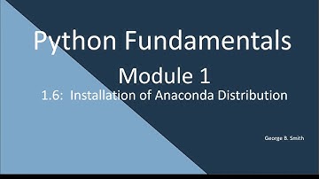 1 6 Installation of Anaconda Distribution