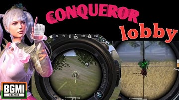 Conquer lobby Russ game play highest kill #bgmi #suryagamingreact World