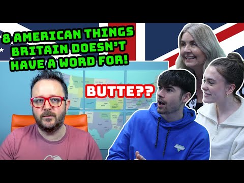 BRITISH FAMILY REACTS! Lost In The Pond | 8 American Things Britain Doesn't Even Have A Word For