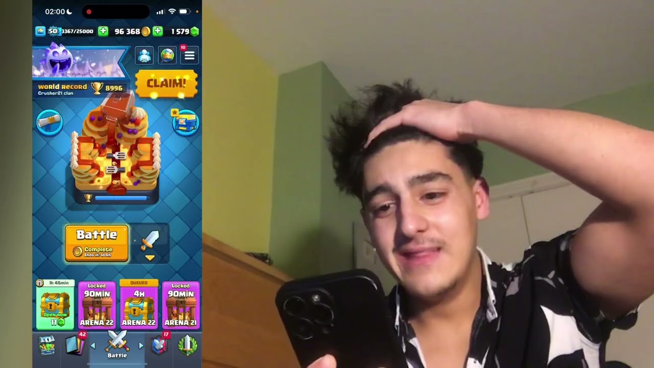 My reaction to 9k trophies (audio)