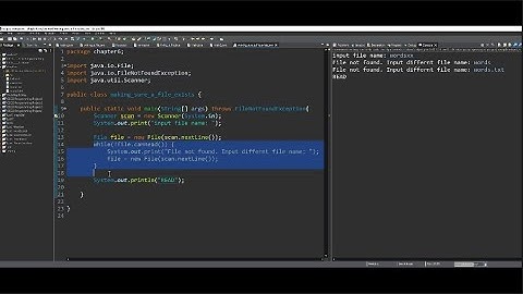 Building Java Programs | CH6 (File Processing) | ensuring a file can be read && using .canRead()