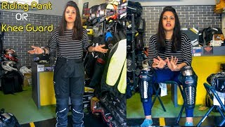 Riding Pant or Knee Guards - Which one is better | gyaniguruvar