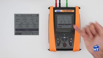 HT PV-ISOTEST Tutorials - Misura di Isolamento (ITA)