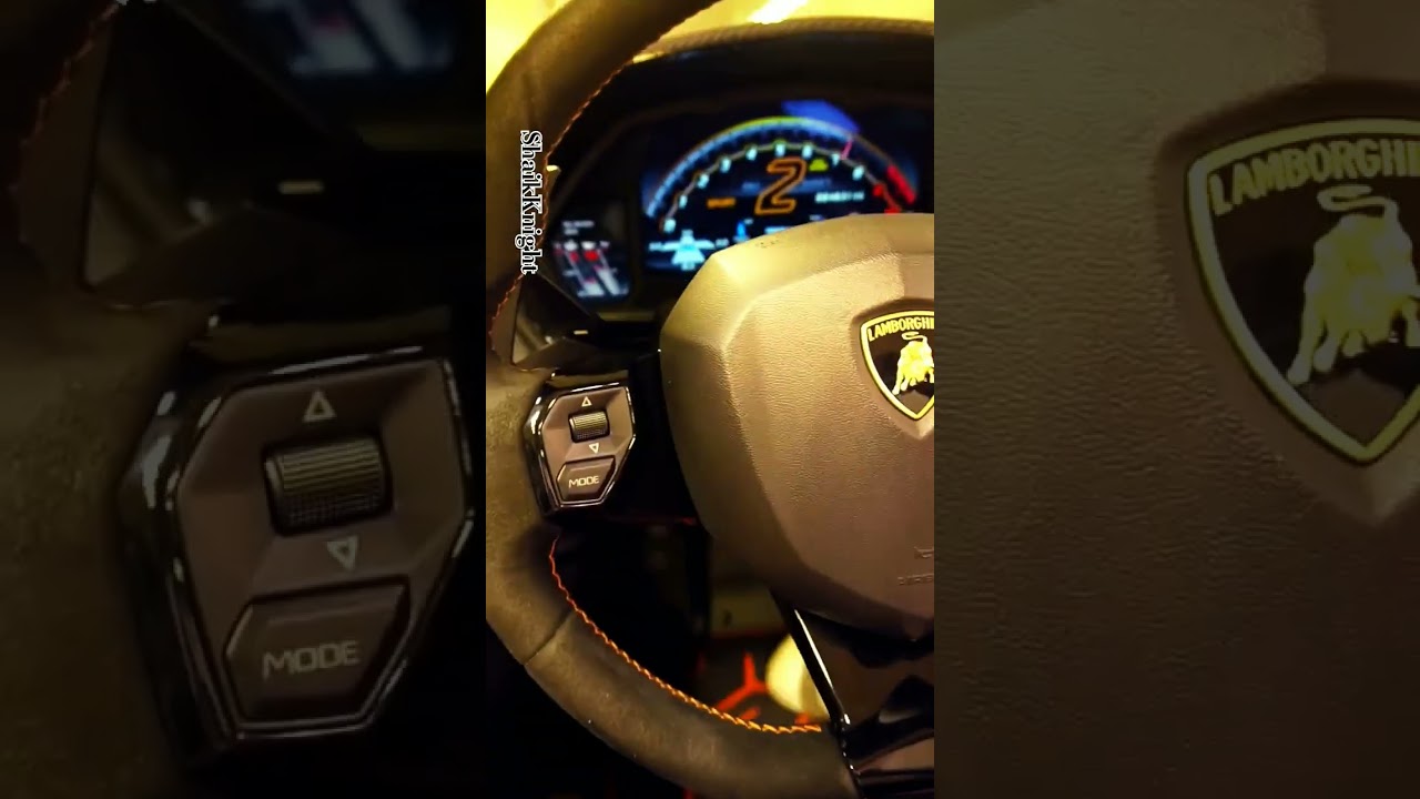 Guy pulling Aventador at high level 👀🔥🔥 