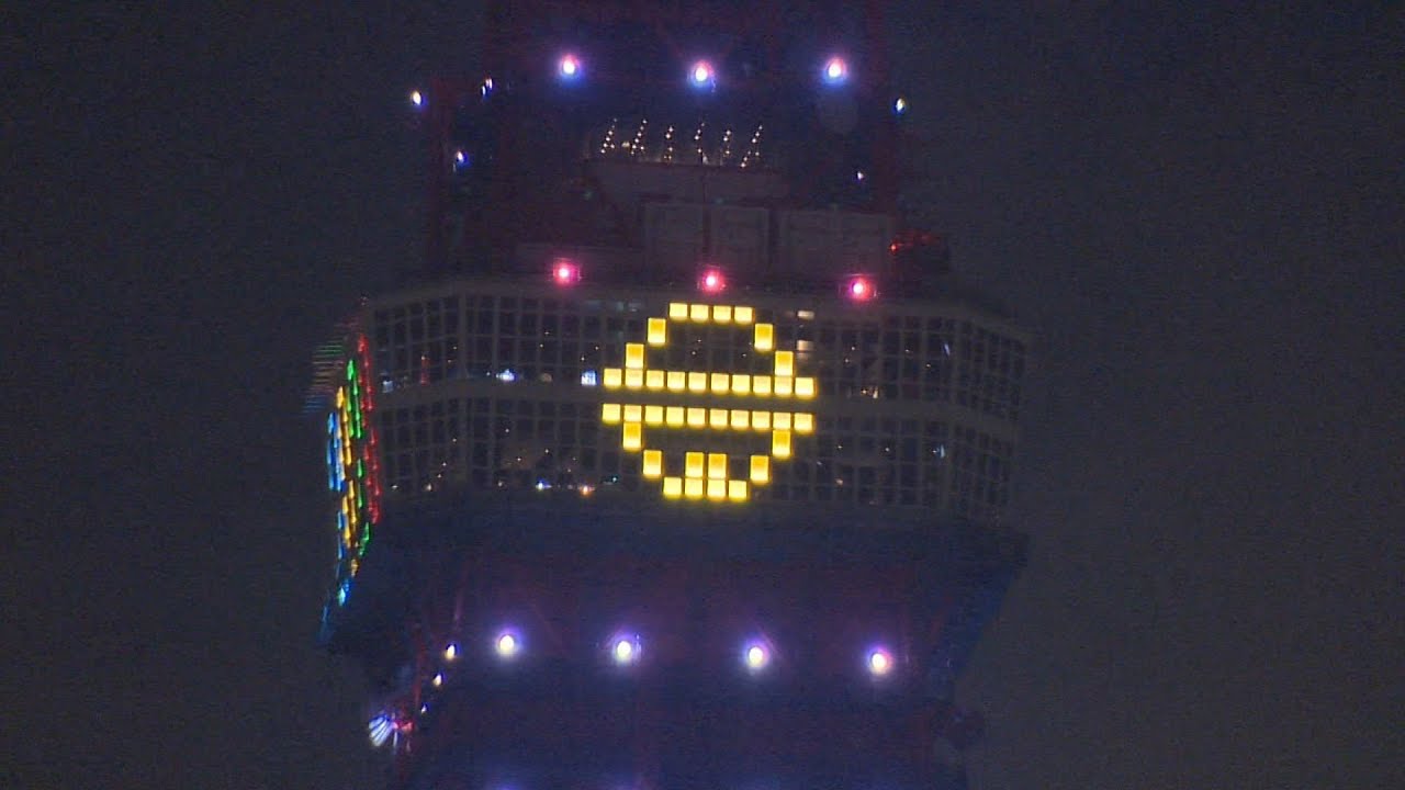 東京タワーがドラえもんに ドラえもん誕生日 Youtube