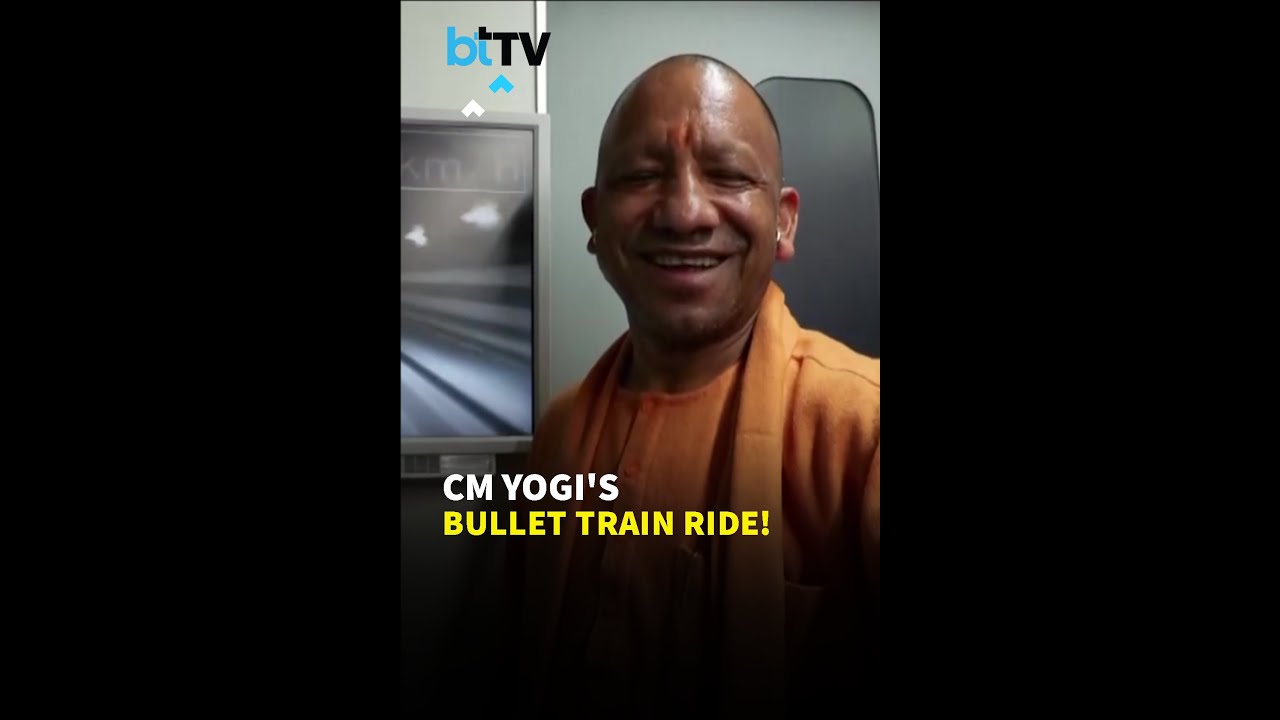 CM Yogi Adityanath Rides 500 Kmph Maglev Bullet Train In Japan’s Yamanashi