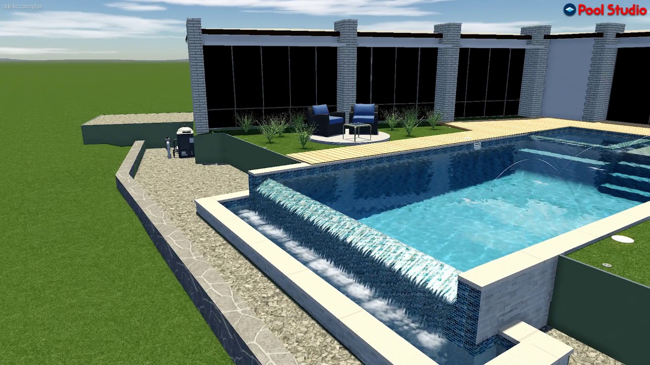 Dallas Negative Edge Pool and Spa YouTube