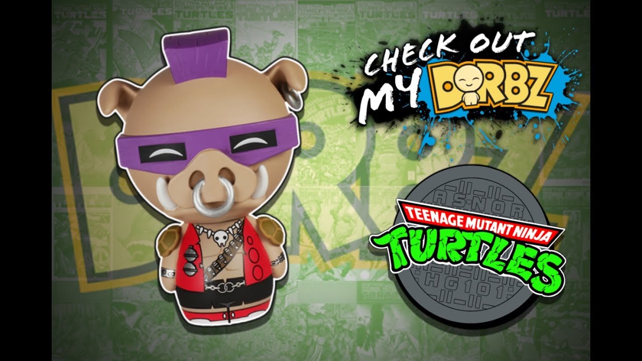 Check Out My Dorbz: Awesome Teenage Mutant Ninja Turtle Bebop Dorb Review!