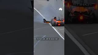 Why Oscar Piastri crashed on formation lap of home GP