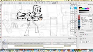 Randy Cunningham: 9th Grade Ninja Rough Animation Using Toon Boom Storyboard Pro