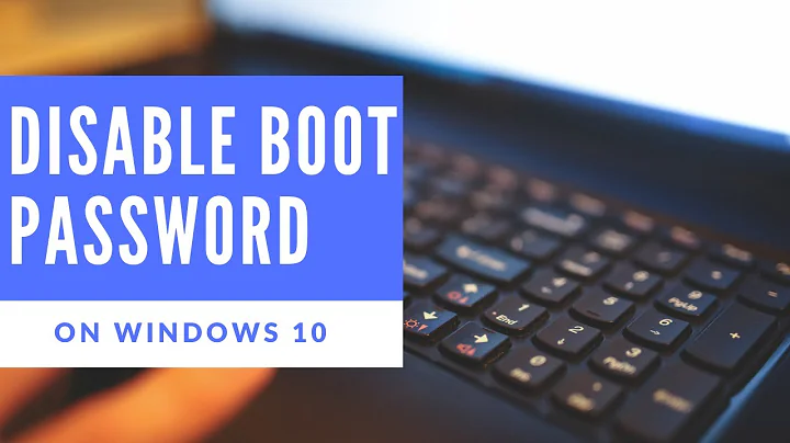 How To- Enable or Disable BIOS/Power On Password on Windows 10