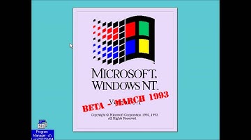 Windows NT OS/2 (Windows NT 3.1 April 