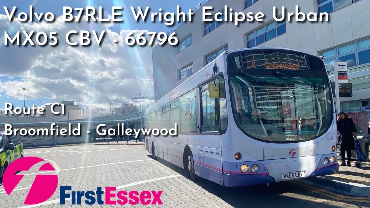On The Brink Of Withdrawal! First Essex Route C1 | Volvo B7RLE Wright ...