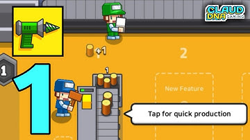 My Factory Tycoon - Idle Game Gameplay Walkthrough Part 1 (Android)