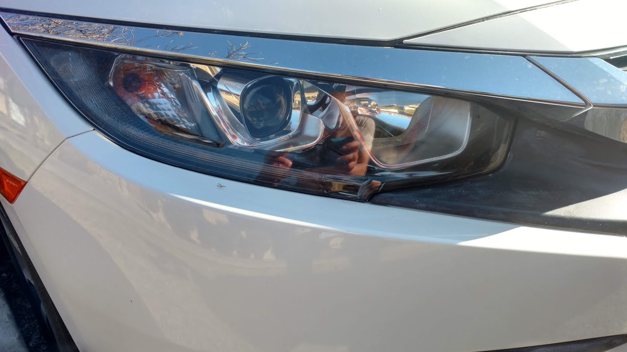 How to replace 2016 - 2020 Honda Civic Headlight bulb? - YouTube