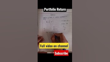 Portfolio Return